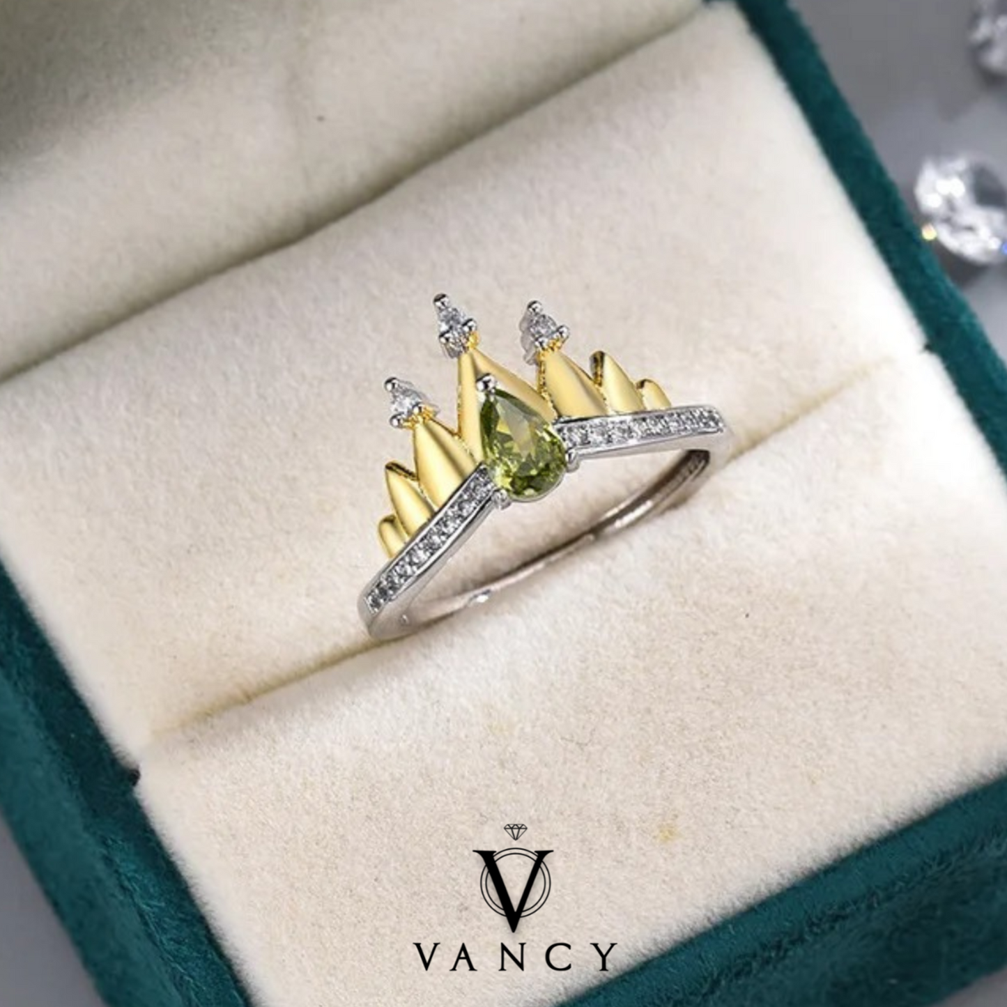 "Tiana" Anillo de promesa 925