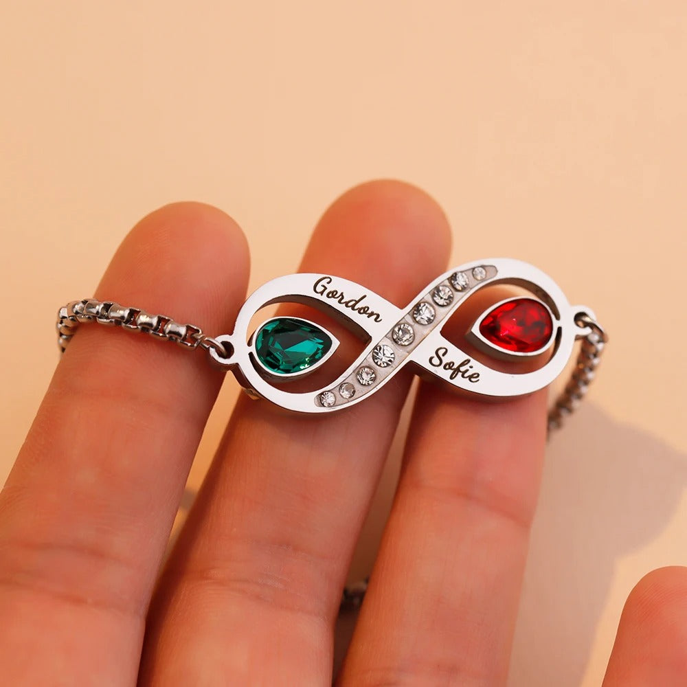 Brazalete "Infinity Love" (Personalizado)