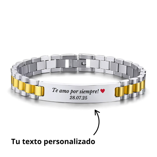 Brazalete personalizado de caballero