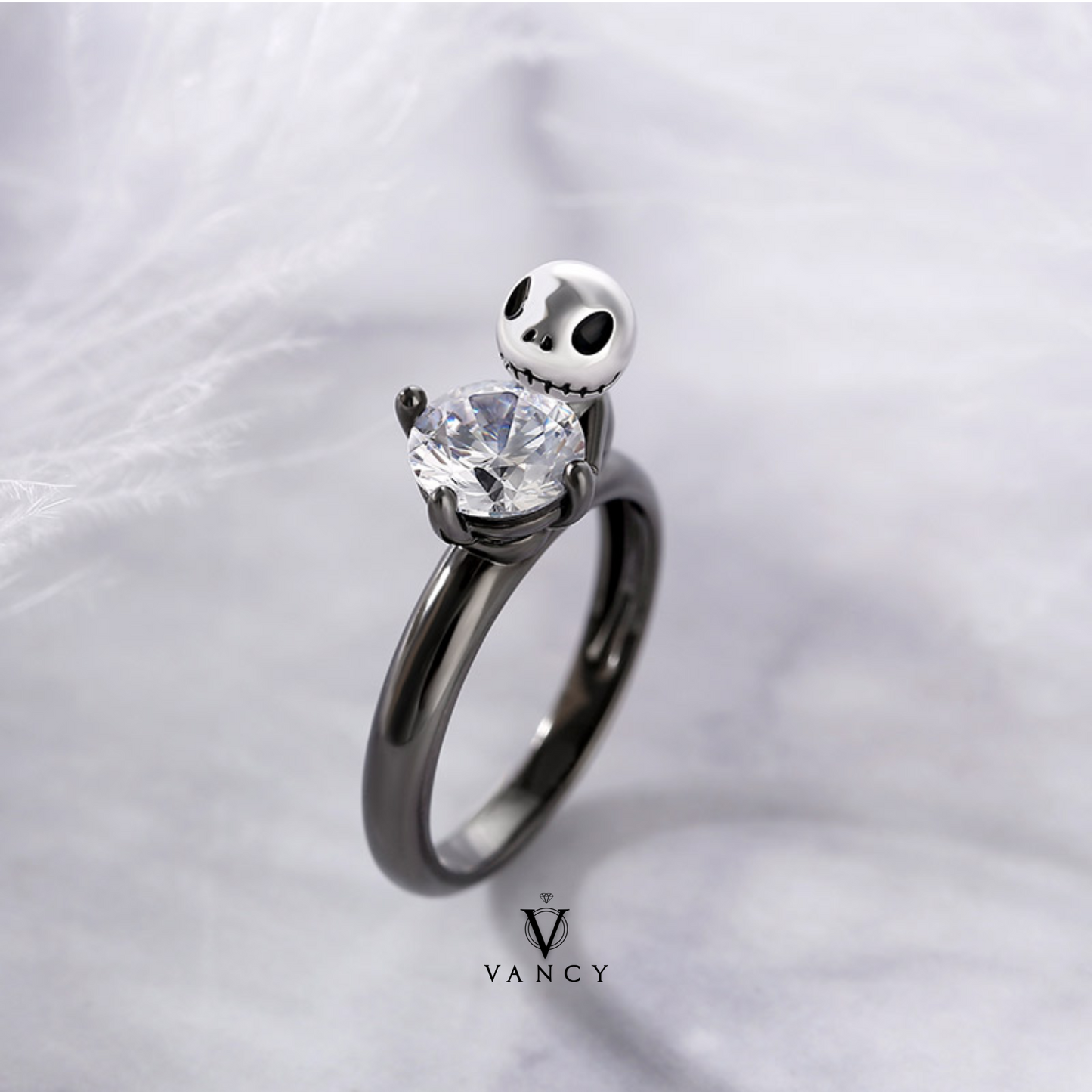 Anillo de promesa "Jack Skellington"