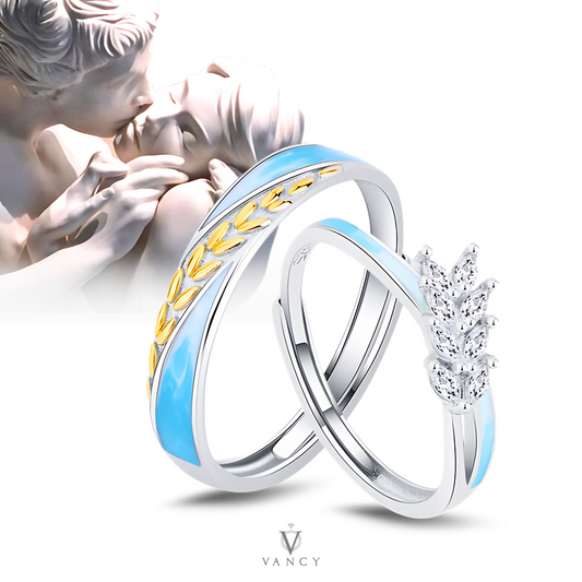 Anillos en pareja "Amor griego"