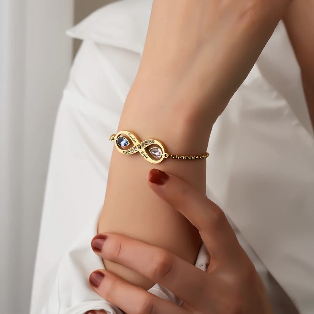 Brazalete "Infinity Love" (Personalizado)